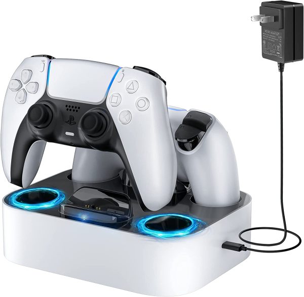61B4FDWV58L._AC_SL1500_-1.jpg Ultimate PS5 Controller Charging Station: Fast & Convenient Charging Solution